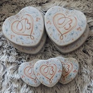 Set of 7 Brighton tins